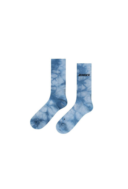 HDEX Kaos Kaki Korea Olahraga Assist Dyeing Crew Socks Navy