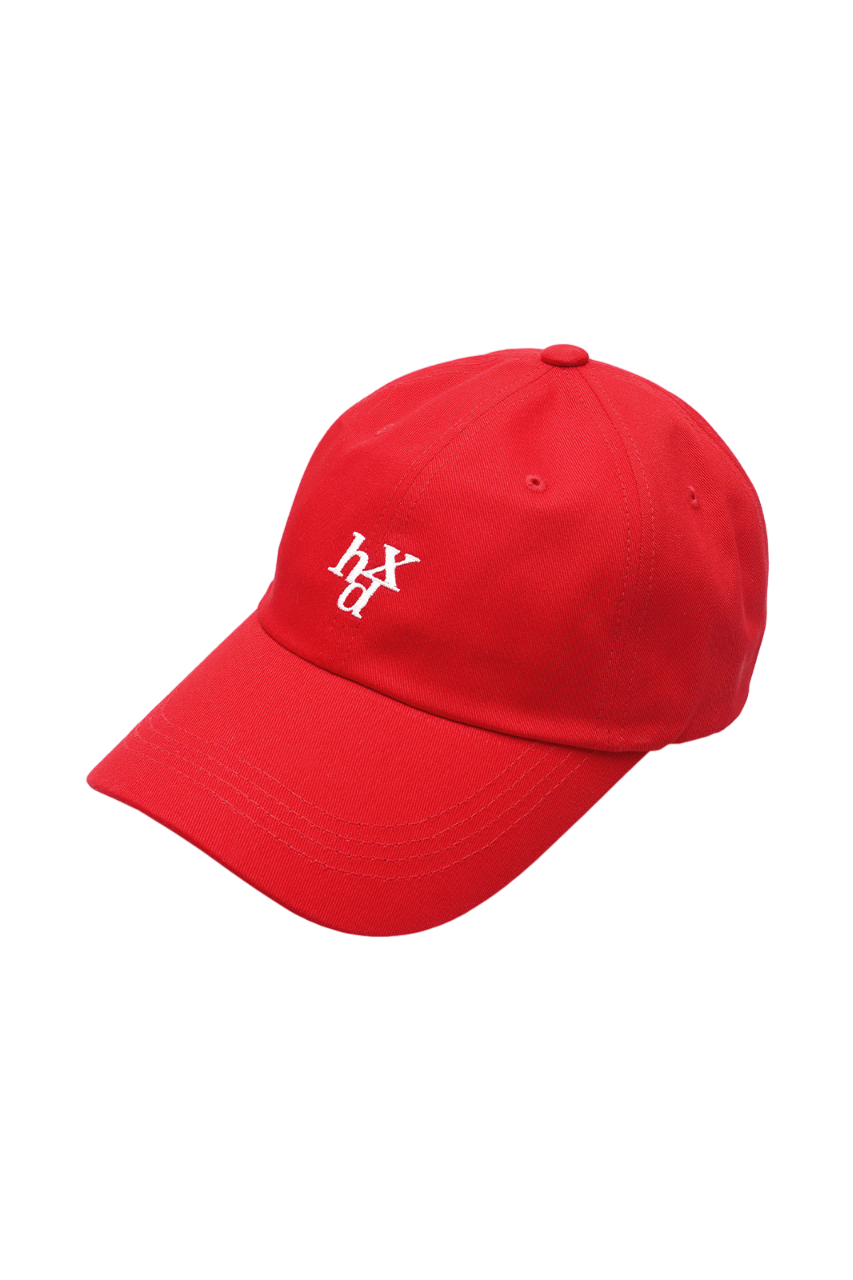 HDEX Signature Small Logo Ball Cap Red