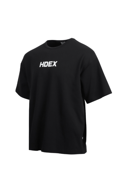 HDEX Main Logo Over Fit Sleeve T-Shirt White