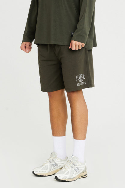 HDEX Varsity Comfortable Shorts Khaki
