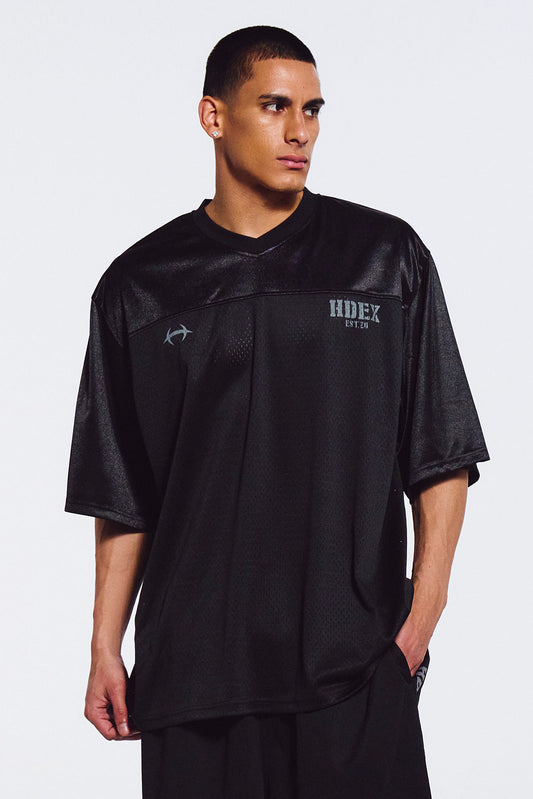 HDEX Core Rugby Over Fit Short Sleeve Black