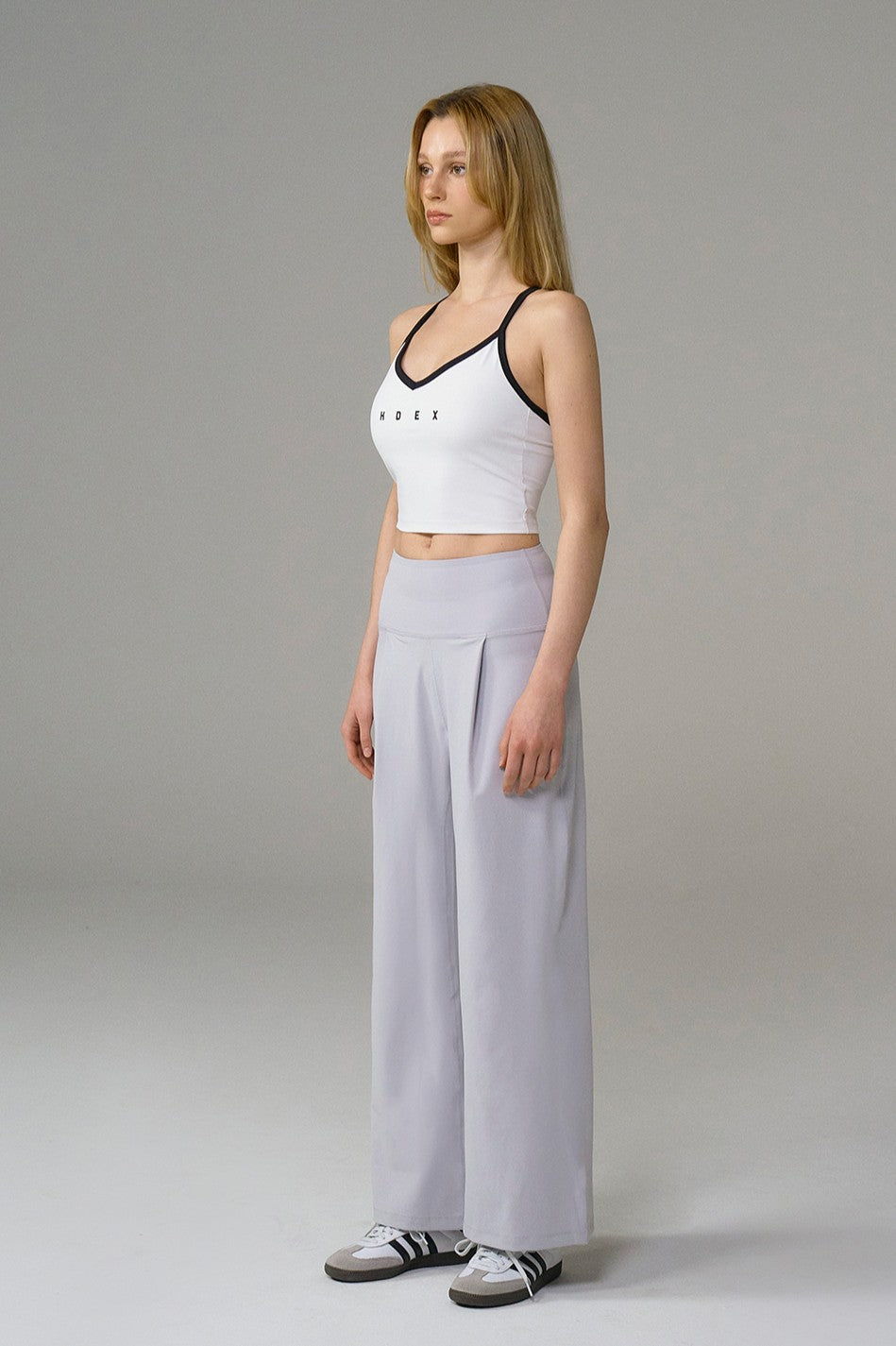 HDEX Celana Korea Olahraga Light Support Daily Leggings Pants Mist Gray