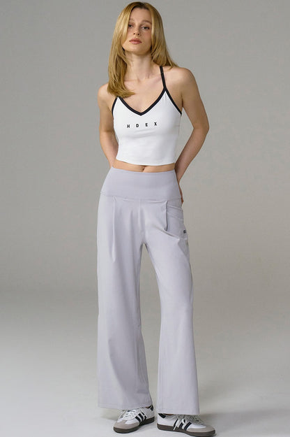HDEX Celana Korea Olahraga Light Support Daily Leggings Pants Mist Gray