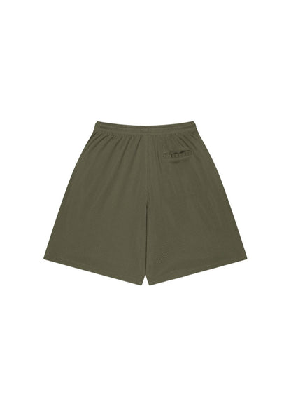 HDEX EZ Celana Korea Olahraga Dry Mesh Shorts Khaki Pria Fitness