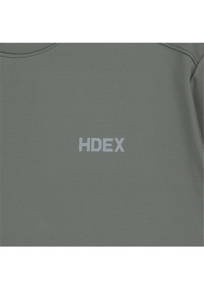 HDEX Baju Korea Olahraga EZ Fresh Short Sleeve Khaki Pria Fitness