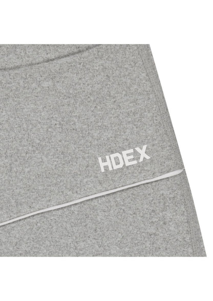 HDEX Celana Korea Olahraga Sophie Line Wide Pants Melange Gray Wanita Fitness