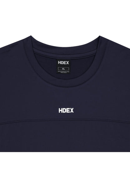 HDEX Baju Korea Olahraga Active Cutline Sleeveless Navy Pria Fitness