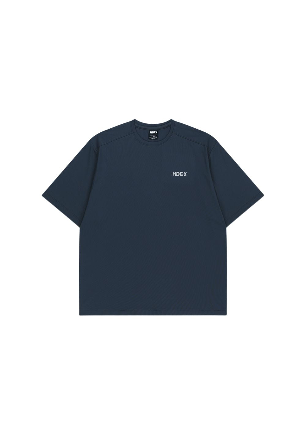 HDEX Baju Korea Olahraga EZ Fresh Short Sleeve Navy Pria Fitness