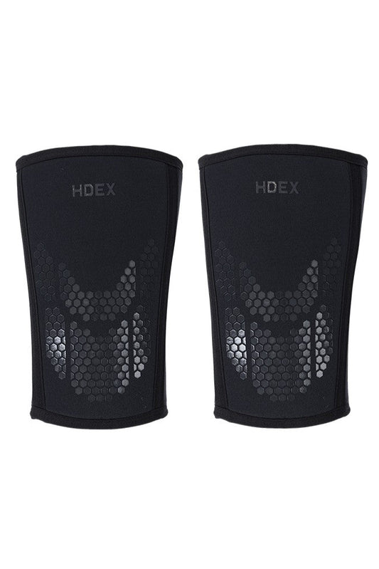 HDEX Strap Korea Olahraga Compress Pro Knee Sleeve Black Pria Wanita Fitness