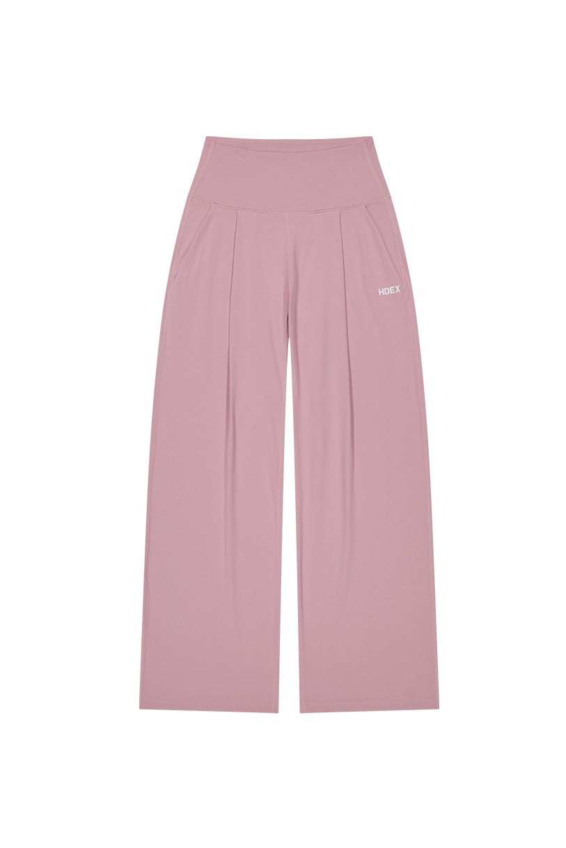 HDEX Celana Korea Olahraga Light Support Daily Leggings Pants Indie Pink