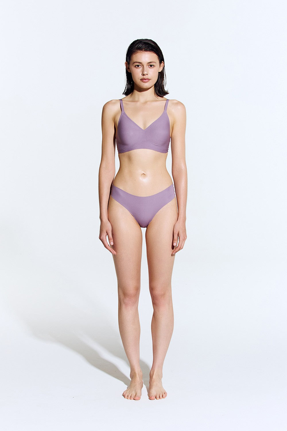 HDEX Pakaian Dalam Korea Seamless Slim-Up Cutting Panties Plum Wanita