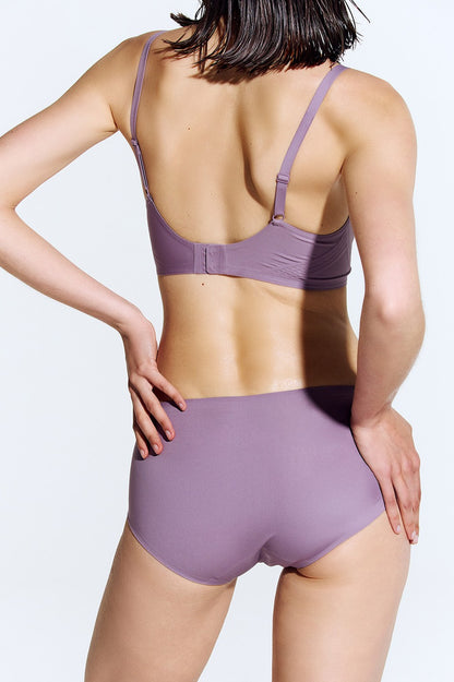 HDEX Pakaian Dalam Korea Seamless Slim-Up Bra Plum Wanita