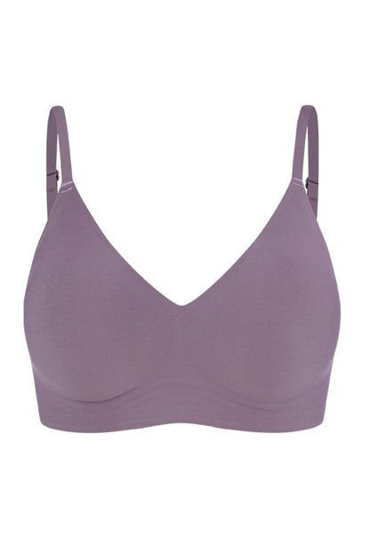 HDEX Pakaian Dalam Korea Seamless Slim-Up Bra Plum Wanita