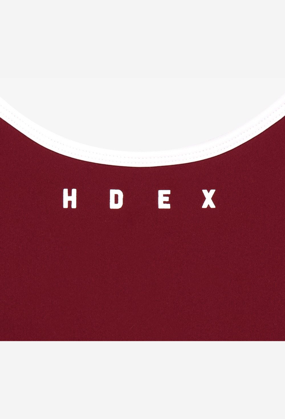 HDEX Baju Korea Olahraga Light Support Balance Bodysuit Cherry Red