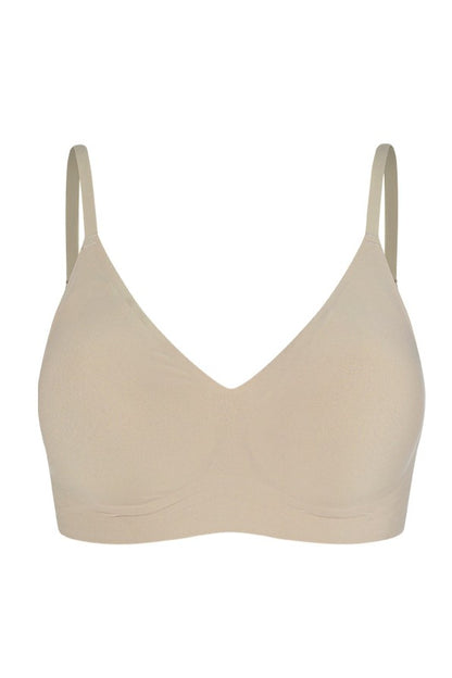 HDEX Pakaian Dalam Korea Seamless Slim-Up Bra Skin Wanita