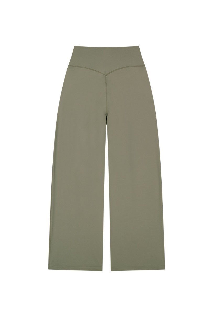 HDEX Celana Korea Olahraga Light Support Daily Leggings Pants Taupe
