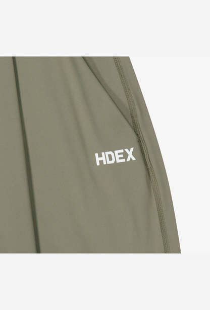 HDEX Celana Korea Olahraga Light Support Daily Leggings Pants Taupe