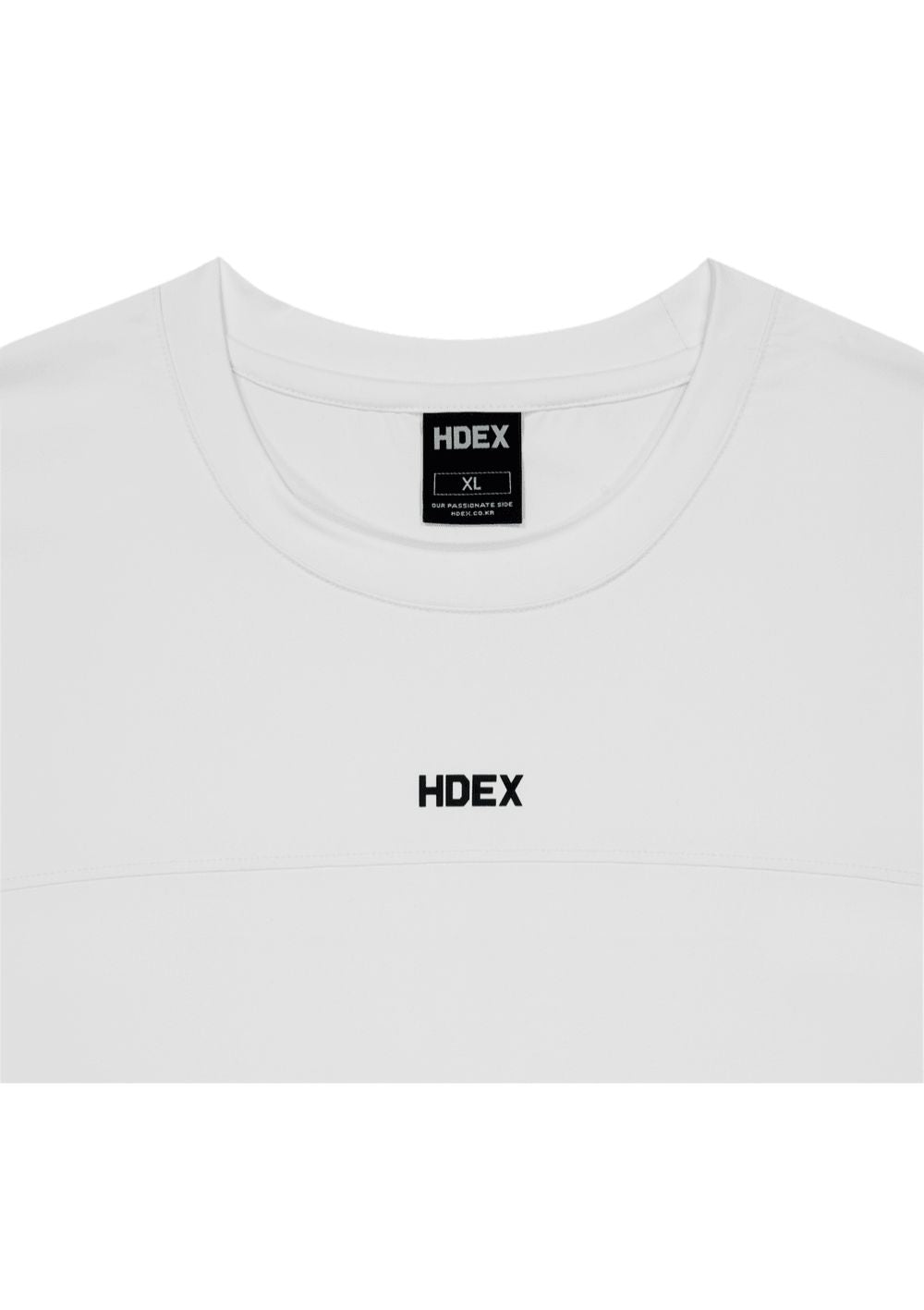 HDEX Baju Korea Olahraga Active Cutline Sleeveless White Pria Fitness