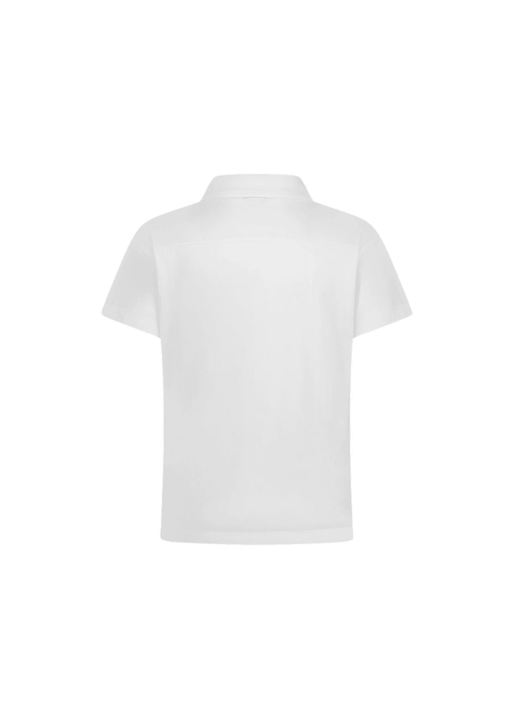 HDEX Baju Korea Olahraga EZ Muscle Fit Pique Short Sleeve White Pria Fitness