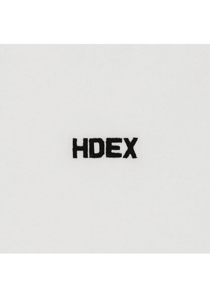 HDEX Baju Korea Olahraga EZ Muscle Fit Pique Short Sleeve White Pria Fitness