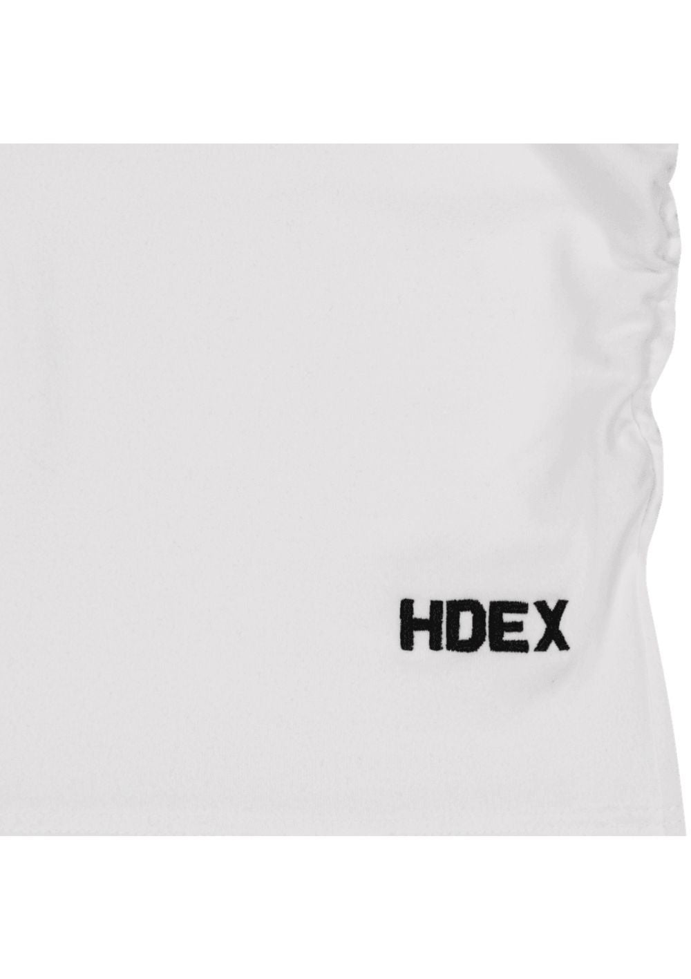 HDEX Baju Korea Olahraga EZ Sculp Pique Short Sleeve W White