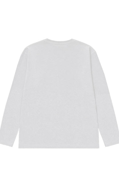 HDEX Baju Korea Olahraga Natural Body Fit Long Sleeve White Pria Fitness